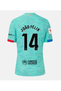 Fotbalové Dres Barcelona Joao Felix #14 Třetí Oblečení 2023-24 Krátký Rukáv